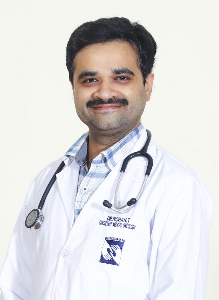 Best Cancer Doctor Dr Rohan T - Basavatarakam Cancer Hospital